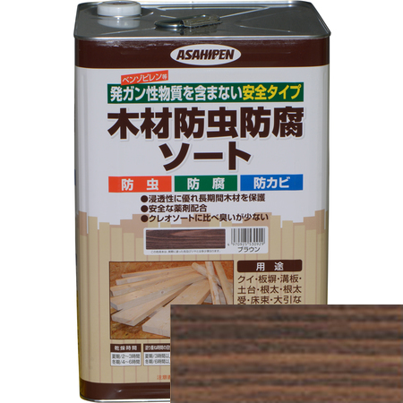 珍しい 楽天市場 木材防虫防腐ソート 14l ブラウン アサヒペン 塗料 木 木部 ペイント カラー アヤハディオ ネットショッピング 最先端 Lexusoman Com