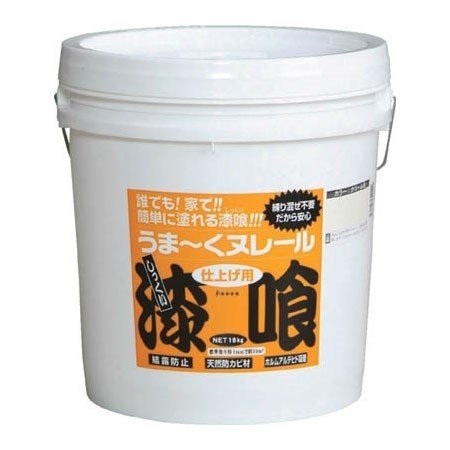 楽天市場】うま〜くヌレール 18kg 白色 12UN21(シロイロ)【しっくい 壁材 ＤＩＹ うまく ヌレル うまーく ぬれーる 壁 漆喰 補修】 :  アヤハディオ ネットショッピング