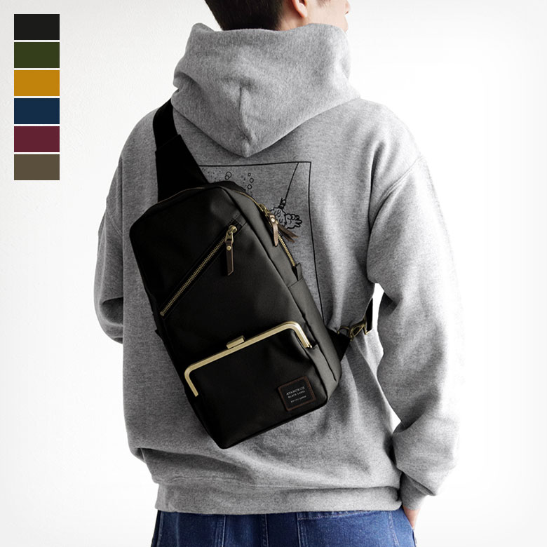 楽天市場】【受注生産品】【バッグ】縦型がま口ボディバッグ