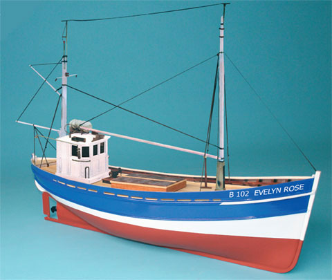 柔らかい bb524 漁船”エブリン・ローズ” evelyn rose fishing boat