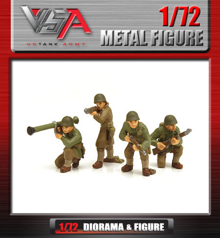 楽天市場】1/72 ソ連軍フィギュアセット（VsArmy 1/72 Metal Soviet