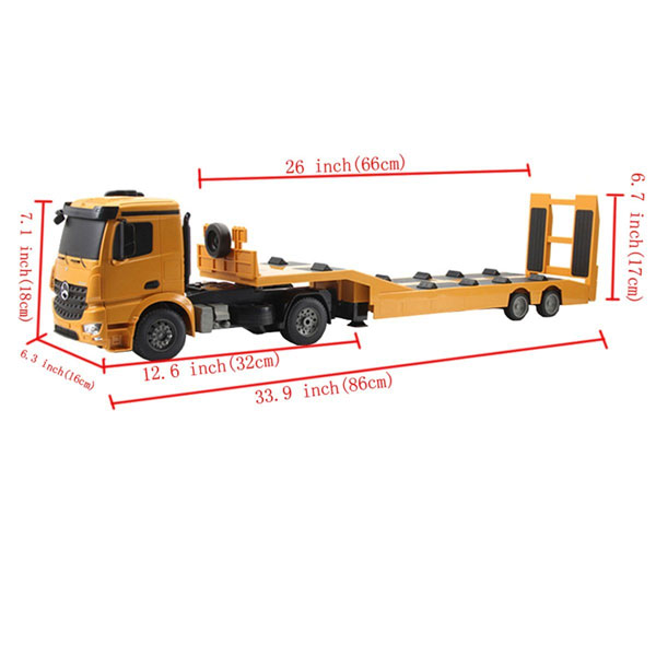 Ee 1 Rc メルセデス ベンツ アクロス 大型低床トレーラー重機運搬車 Rtr E562 003 Ocrmglobal Com