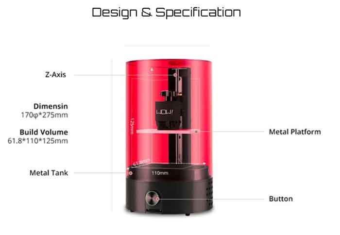 はじめての光造形!SparkMaker-FHDLCD光造形式3Dプリンター【正規販売代理店】
