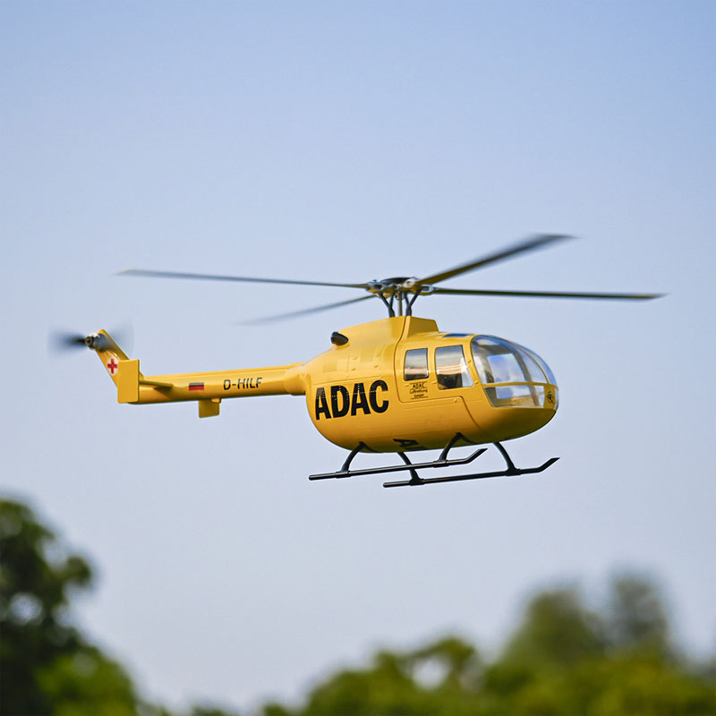 FLY WING（フライウイング）BO-105 6CH スケールヘリRTF　GPS高度保持ワンキーリターンAPP調整RCヘリコプターRTF・H1V2飛行制御システム