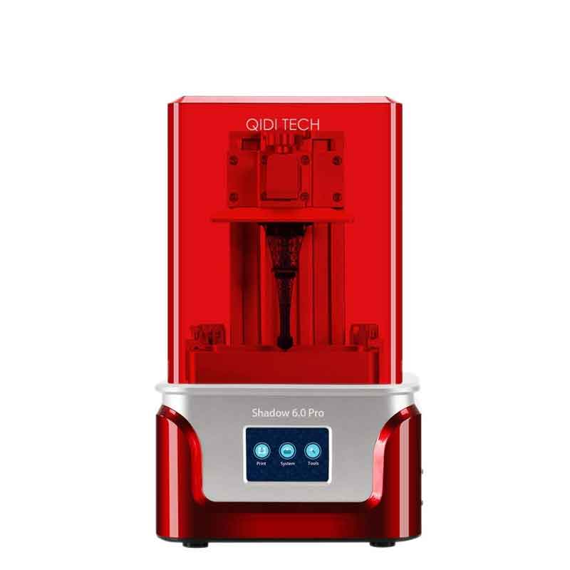 QIDI TECH Shadow 6.0 Pro  光造堅苦しさ LCD 3D印刷機、デュアルZ軸ラインドライブ軌跡/行列UVモデュール付き添い人 【定まり売りわたす代わりになる店】
