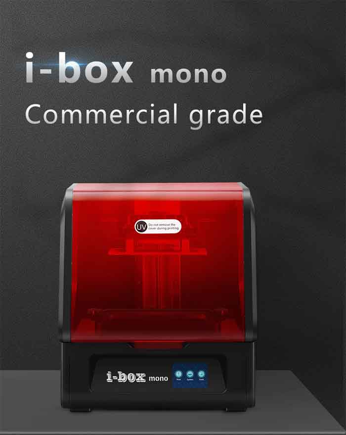 在庫限り QIDI TECH i-BOX-mono 光造形式 LCD 3Dプリンター8.9 インチ 4K モノクロ マトリックス UV LED 光源  www.dexion.com.au