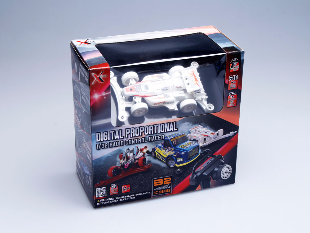 RCミニ四　Xotik/エキゾティック 1/32 XC324スーパーストームRTR（ホワイトスペシャル）　XTK-XC324-006SS