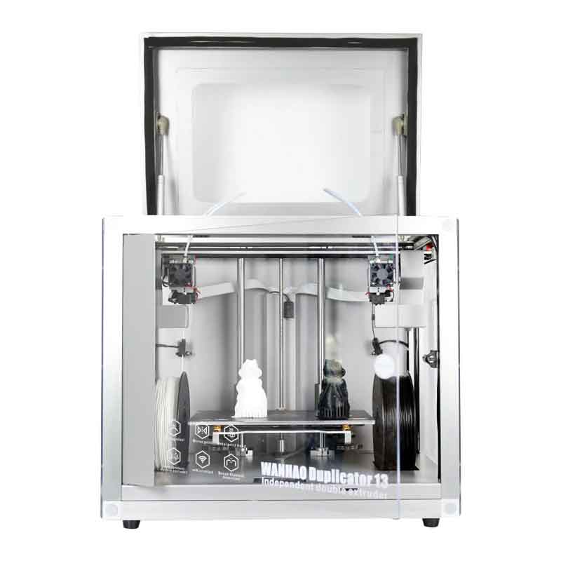 WANHAO_Duplicator13 D13 ダブルエクストルーダー 3D 印刷者 310x210x230粍大収容能力ビルドエリア IDEX デュアル 取り合わせ【定まり売りわたす代わりになる店】