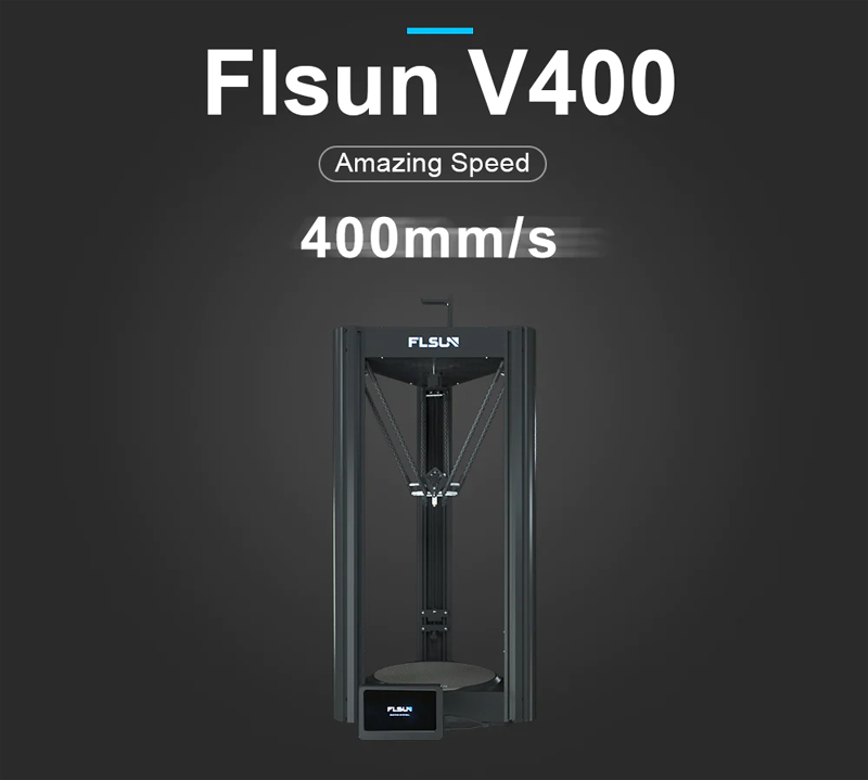 FLSUN®V400 3DプリンターΦ300x410mm印刷サイズ 400mm S高速印刷