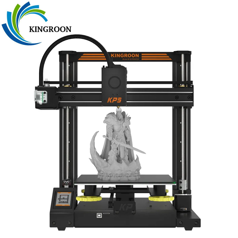 KINGROON KP5L 3D印刷工一揃いの道具  （超静音１番ウッドTMC2225/瑠璃一皿/デュアル リジッド 御引き回し 軌跡 /ビルドサイズ:300x300x340粍）/Titanダイレクトエクストルーダー