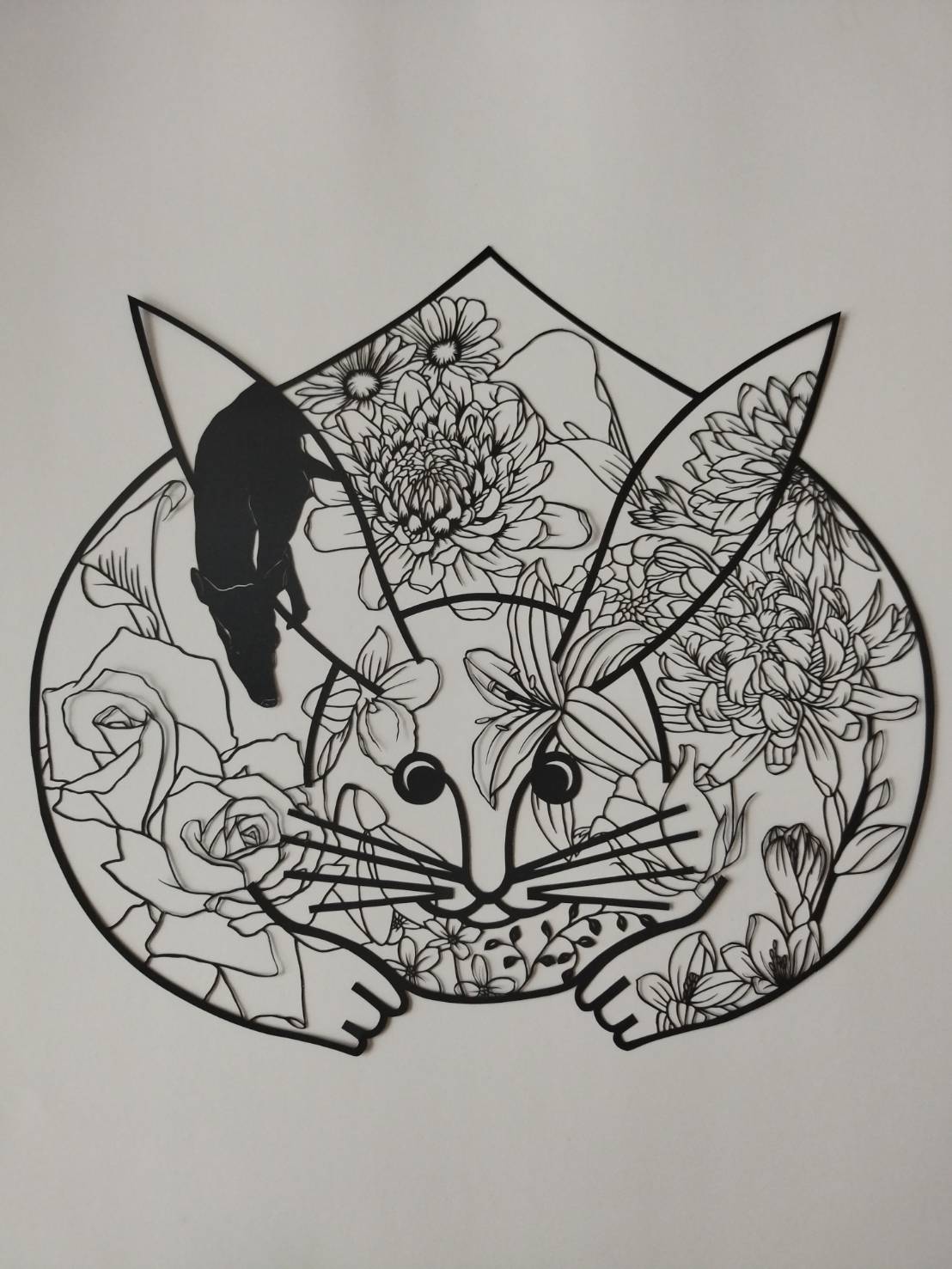 完全ハンドメイド・オーダーメイド　この道３０年の匠による精密切り絵　\