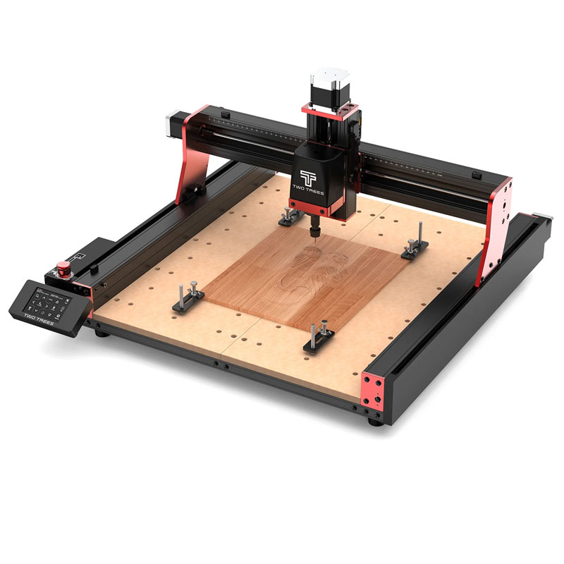 Twotrees TTC-450 Pro CNC Grbl抑えつける3木っ端製ルータ/カービング刻みつける機器械