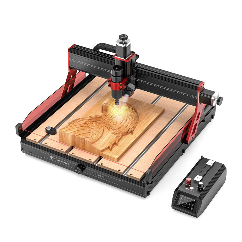 Twotrees TTC-6050 CNC Grbl抑えつける3木っ端製ルータ/カービング刻みつける機器械