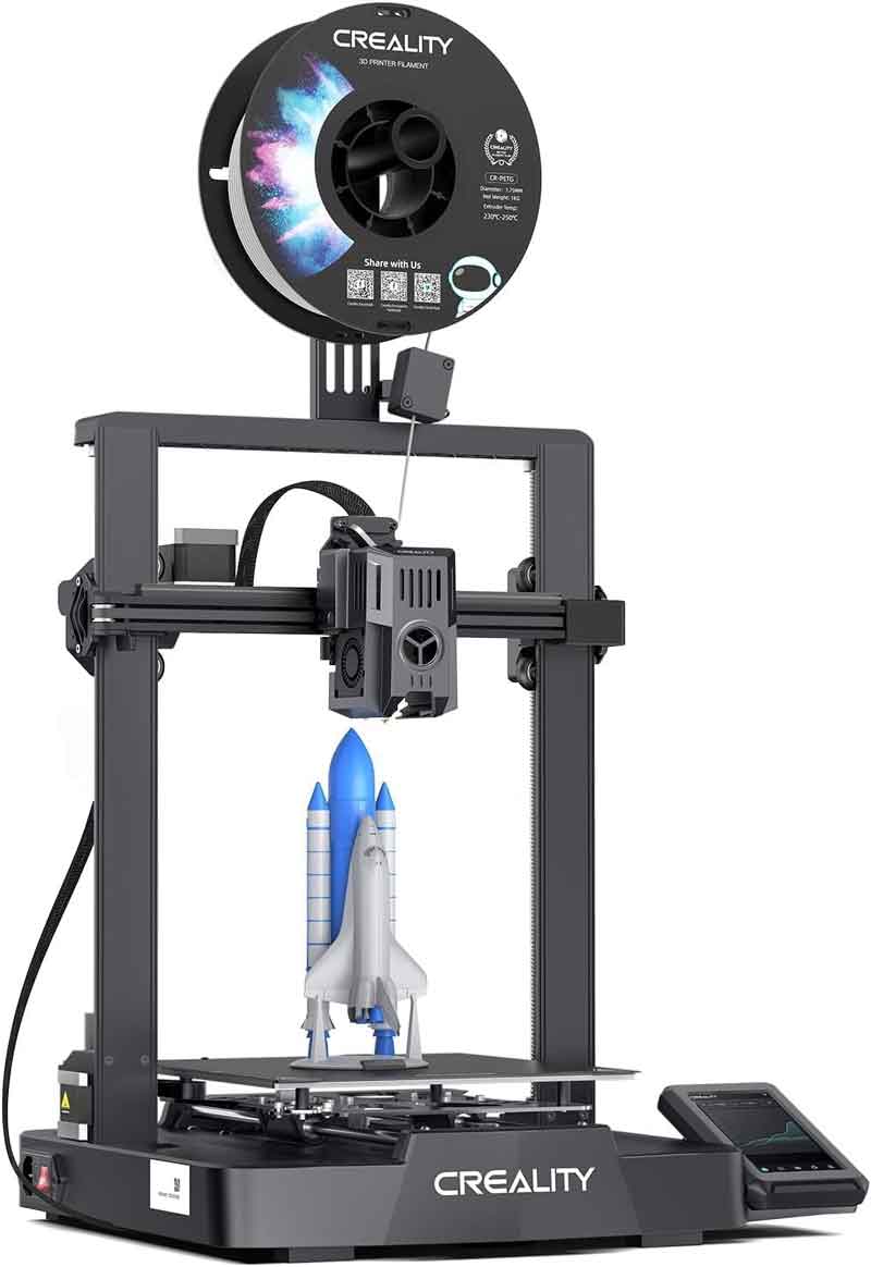 Creality Ender3 V3 KE 3Dプリンター 500mm/s高速 オートレベリング 300℃高温印刷 8000mm/s²までの加速度 Sprite直接押出機 3dプリンタ本体 新日本語UI 組み立て簡単 3Dプリンター 静音 安定した造形 220&times;220&times;240 mm【PSE認証＆日本語OS】【正規販売代理店】｜AYARD