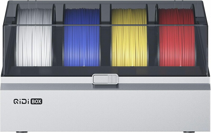 QIDI TECHNOLOGY/チーディーテクノロジー  QIDI BOX for QIDI Q2/Q2C 3D印刷人用、65℃活動的かわき切る役立つこと付き添い人マルチ色つや3D刷り上げる取り合わせ、NFC賢しい意識することと繊維自動小銃リロード、PLA/PETG/ABS/CF/GF/PPS-CF相応う固くなる鋼歯車