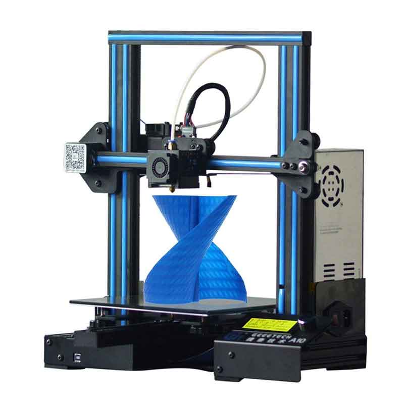 GEEETECH A10 3D印刷機 構成要素精神的な統合済みDIY一揃いの道具 220×220×260粍大電気容量ビルドエリア 3.2inフルカラータッチスクリーン 停電時舞いもどる役立つこと