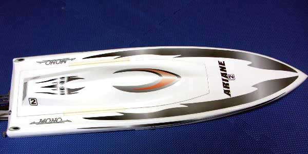 Cyclone オスプリーATAR（Ospery Brushless Electric Boat 2858Motor+125A ESC）BE1117-W