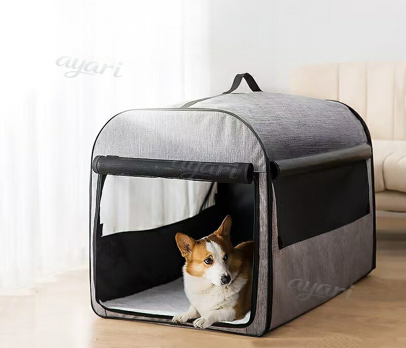 ペットサークル 折りたたみテントケージ ペットキャリー キャリーケース クレート ペット キャリーバッグペットケージ サークル｜綾り店