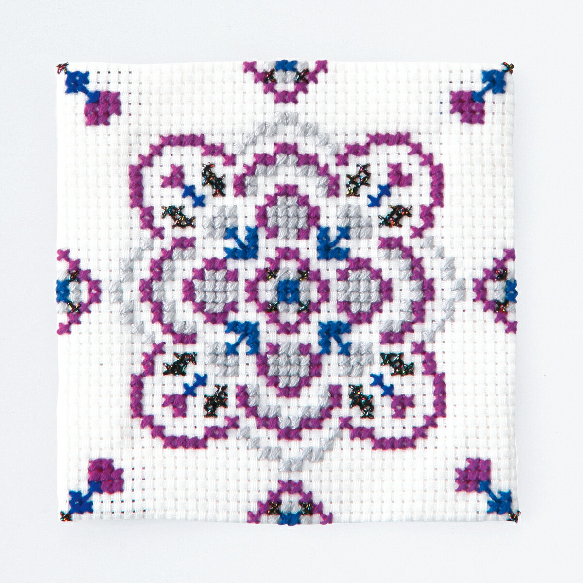 楽天市場】刺繍キット クロスステッチ コースター マイスタイル