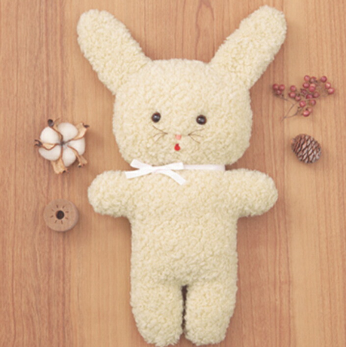 楽天市場】キット ふわふわきせかえぬいぐるみ フムうさちゃん H481