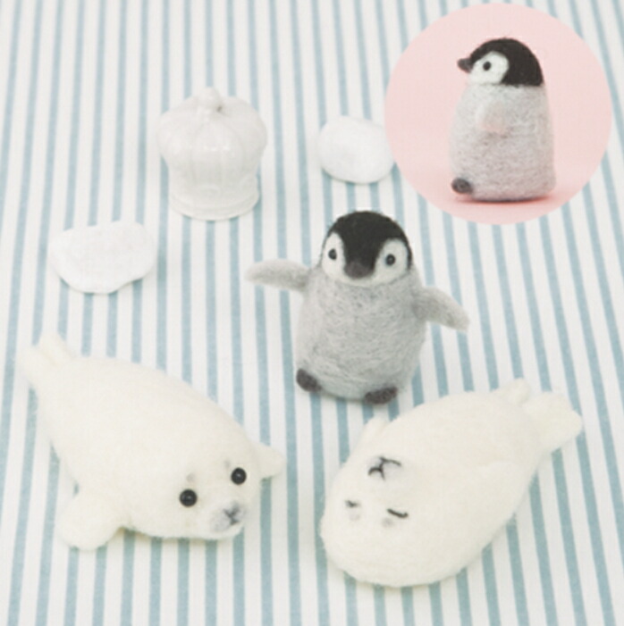 ✿羊毛フェルト✿メル様✿ふわふわうさぎさん✿アザラシくん✿ペンギンくん…他✿ ✿羊毛フェルト✿メル様✿ふわふわうさぎさん✿アザラシくん