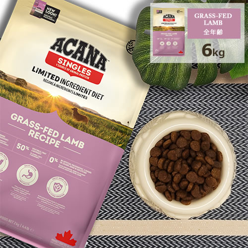 アカナ (ACANA) シングル [グラスフェッドラムレシピ/6kg]｜厳選ドッグフード専門店A＆YDOGGY