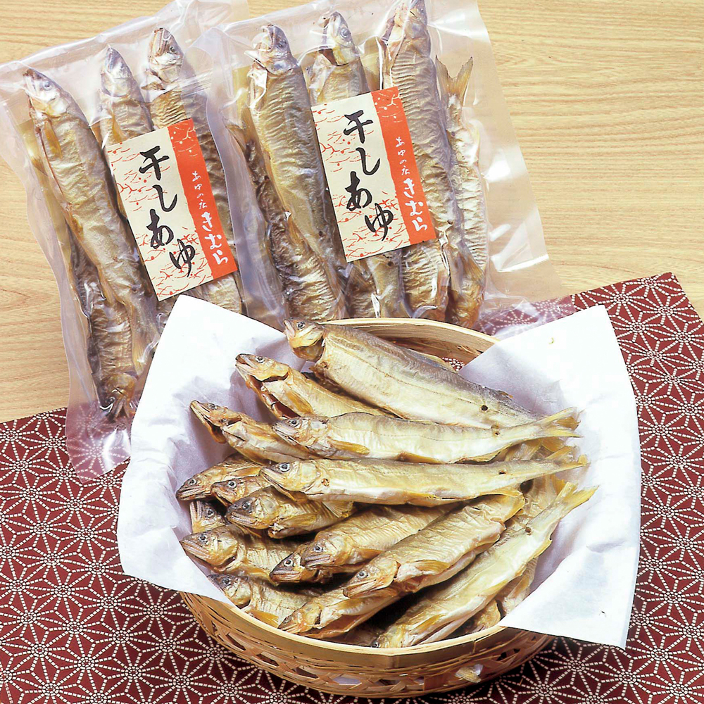 楽天市場 水産物応援商品 送料無料 干しあゆ 80g あゆの店きむら Hay あゆ アユ 鮎 干し鮎 干しアユ ダシ 干物 内祝い 内祝 お祝い 御祝 お祝 ギフト 贈物 贈り物 贈りもの プレゼント ご飯のお供 あゆの店きむら