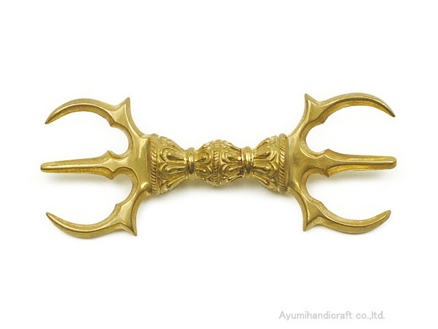 チベット密教法具 五鈷杵 金剛杵 ドルジェ ヴァジュラ 16cm 楽天市場】チベット密教法具ヴァジュラ・バジュラ・金剛杵・ドルジェ