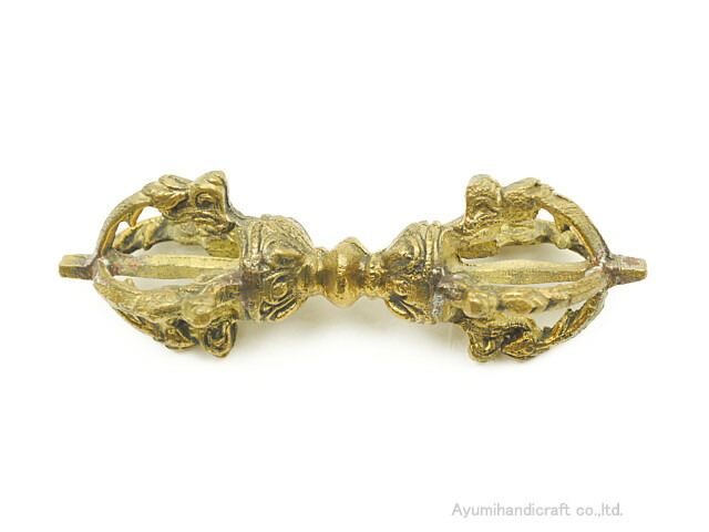 チベット密教法具 五鈷杵 14㎝　バジュラ・ヴァジュラ 仏教美術 imgrc0103521703.jpg