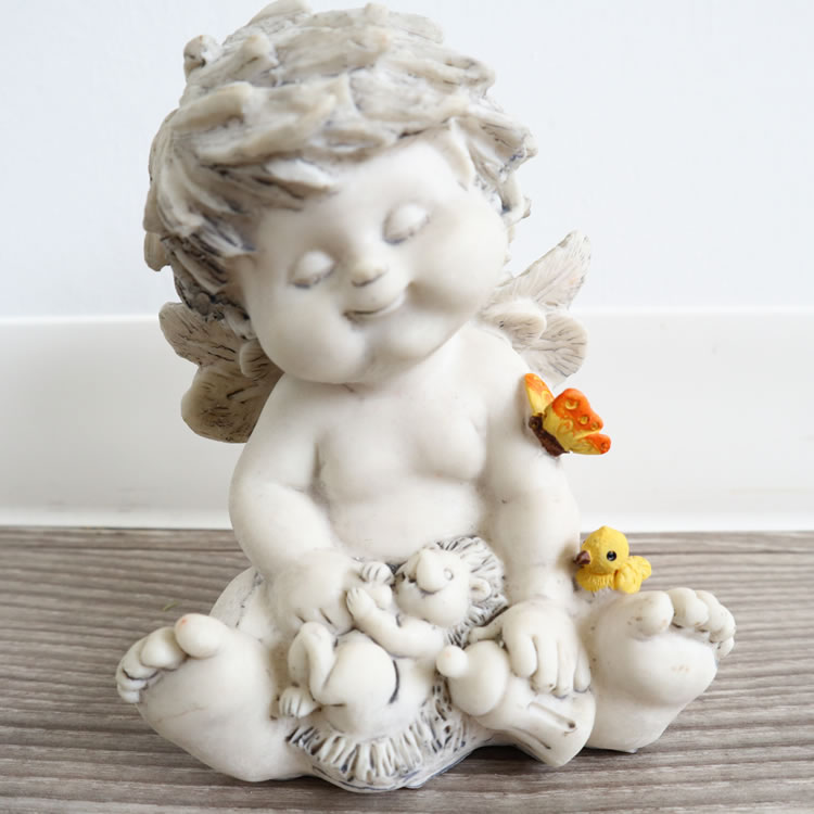 置物 ディスプレイとしてかわいい エンジェル 置物 オブジェa インテリア 壁掛け アート アートパネル リビング 玄関 プレゼント モダン 絵画 おしゃれ 飾る シンプル モダン アジアン アンティーク Sサイズ 巣ごもり Giosenglish Com