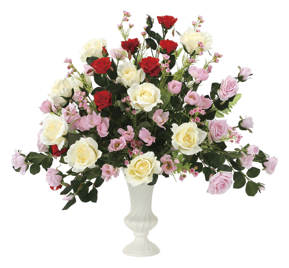 アートフラワー プラージュカラーR 〔テーブルタイプ〕 インテリア 花 おしゃれ ギフト 御祝 華やか アートフラワー プレゼント リビング 玄関 キッチン 造花 部屋に飾る 枯れない 贈答 展示場 5Lサイズ｜絵画・壁飾り　風景専門店あゆわら