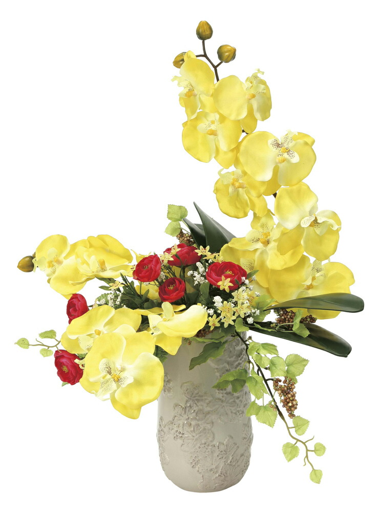 サンマリノ 華やか リビング アートフラワー 新築祝い 開店祝い 誕生日などのギフトに光触媒観葉植物はいかが 玄関 やリビングのインテリアにお手入れいらず 光触媒加工の造花 アートフラワー インテリア キッチン おしゃれ テーブルタイプ 御祝 部屋に飾る 花