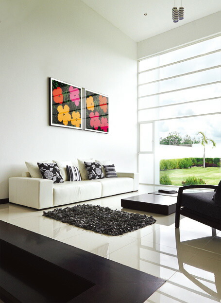 ポップアート 名画 アンディ ウォーホル 花 赤 黄色 ピンク2輪 1967 額入り 額装込 風景画 絵画 絵 壁掛け アート リビング 玄関 トイレ インテリア かわいい 壁飾り 癒やし プレゼント ギフト アートパネル ポスター アートフレーム おしゃれ 飾る 5lサイズ 巣ごもり