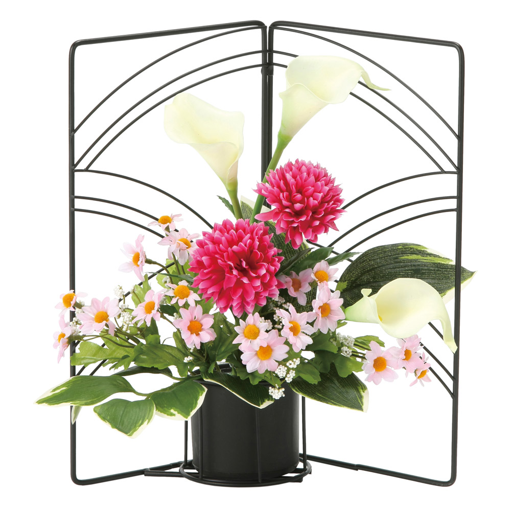 アートフラワー アニエラ 〔テーブルタイプ〕 光触媒 造花 人工 インテリア フラワー アレンジメント おしゃれ ギフト プレゼント 御祝 部屋に飾る 花 アートフラワー ツインソフトロ−ズ 〔テーブルタイプ〕 光触媒 造花