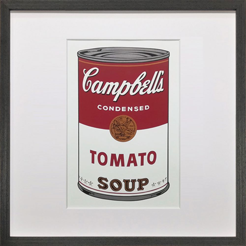絵画 名画 アンディ・ウォーホル Campbell's Soup(キャンベルズ スープ) インテリア 玄関 プレゼント 飾る L おしゃれ 壁掛け 絵