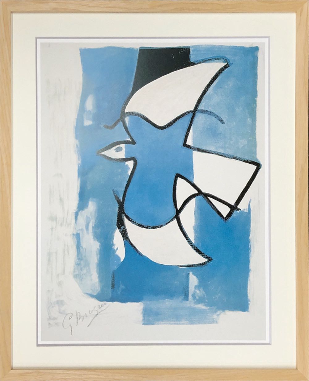 楽天市場】絵画 名画 ジョルジュ・ブラック Oiseaux,1955(鳥,1955