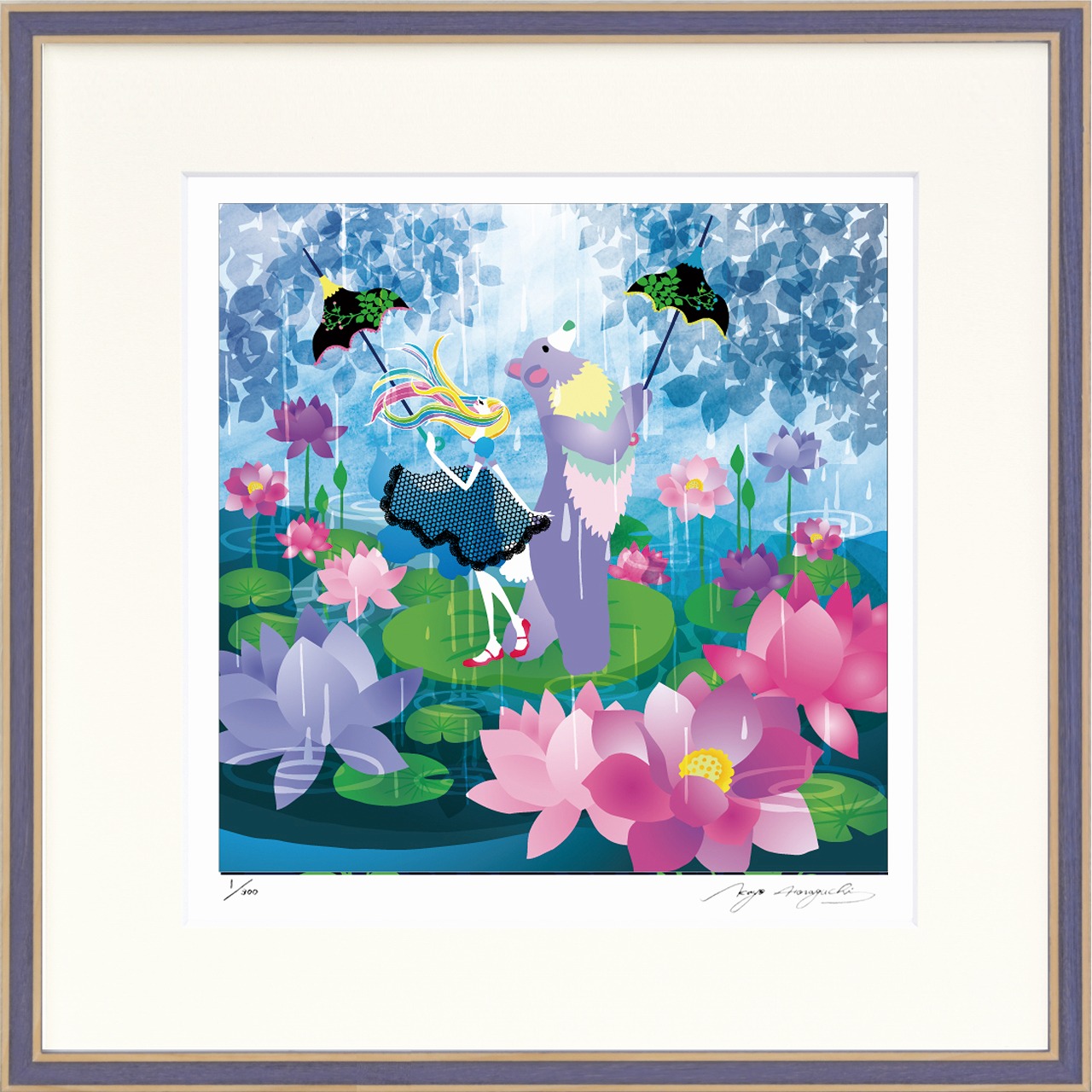 楽天市場】絵画 ほらぐちかよ 悲しみさえも華やかに散る