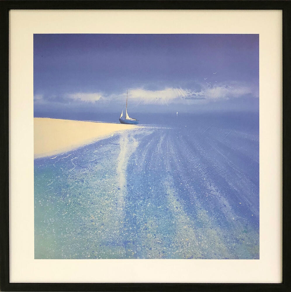 アートフレーム リチャード・ピアー サンディー・ベイ3(Rechard Pear Sandy Bay III)/額入り 絵画 アート リビング 玄関 トイレ インテリア かわいい 壁飾り 癒やし プレゼント ギフト アートパネル ポスター アートフレーム LLサイズ おしゃれ 壁掛け 絵