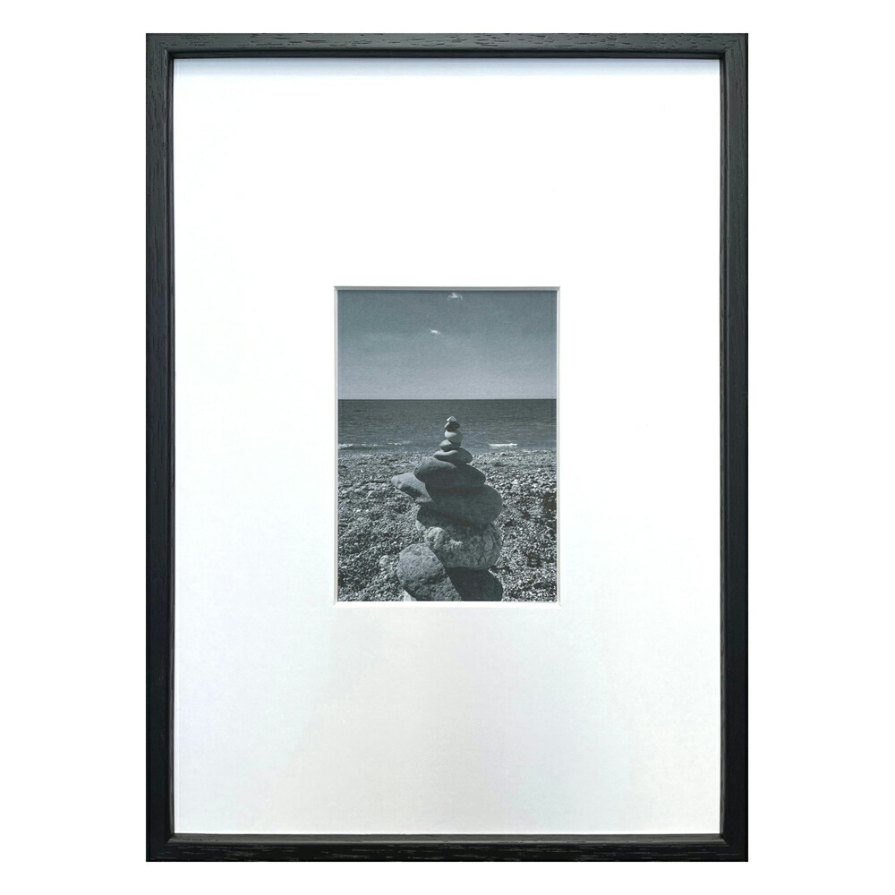 最大100%ポイントバック！限定抽選 絵画 Photography art Stone インテリア 壁飾り 写真 石 海 写真 額付き モノクロ アート シンプル ギフト おしゃれ リビング 玄関 プレゼント 壁掛け 飾る 店舗 アートパネル 会社 ショップ オフィス エントランス Mサイズ