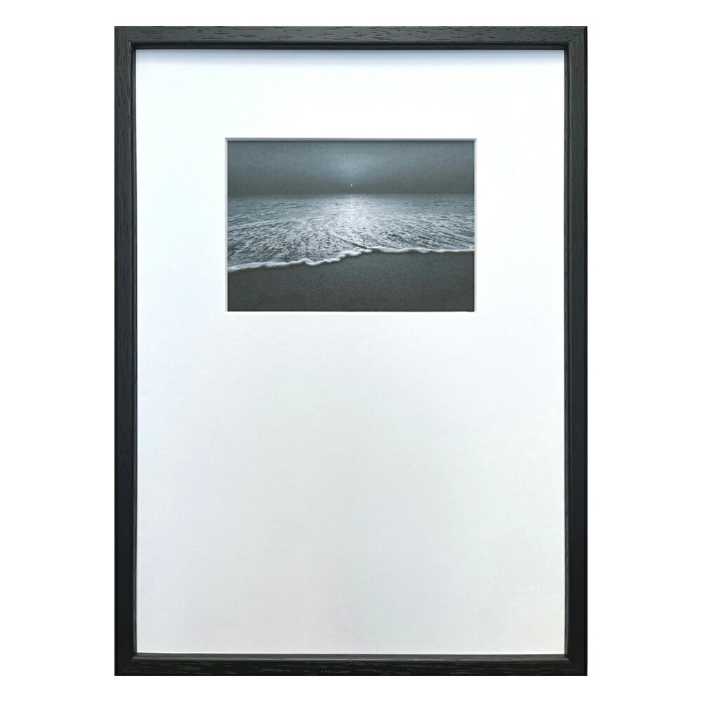 最大100%ポイントバック！限定抽選 絵画 Photography art Wave インテリア 壁飾り 写真 波 海 写真 額付き モノクロ アート シンプル ギフト おしゃれ リビング 玄関 プレゼント 壁掛け 飾る 店舗 アートパネル 会社 ショップ オフィス エントランス Mサイズ