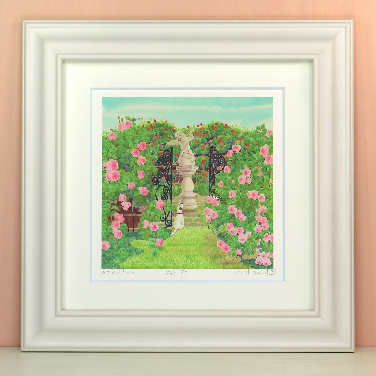 31販売終了 絵画 壁掛け 奏で〔栗乃木ハルミ・くりのきはるみ