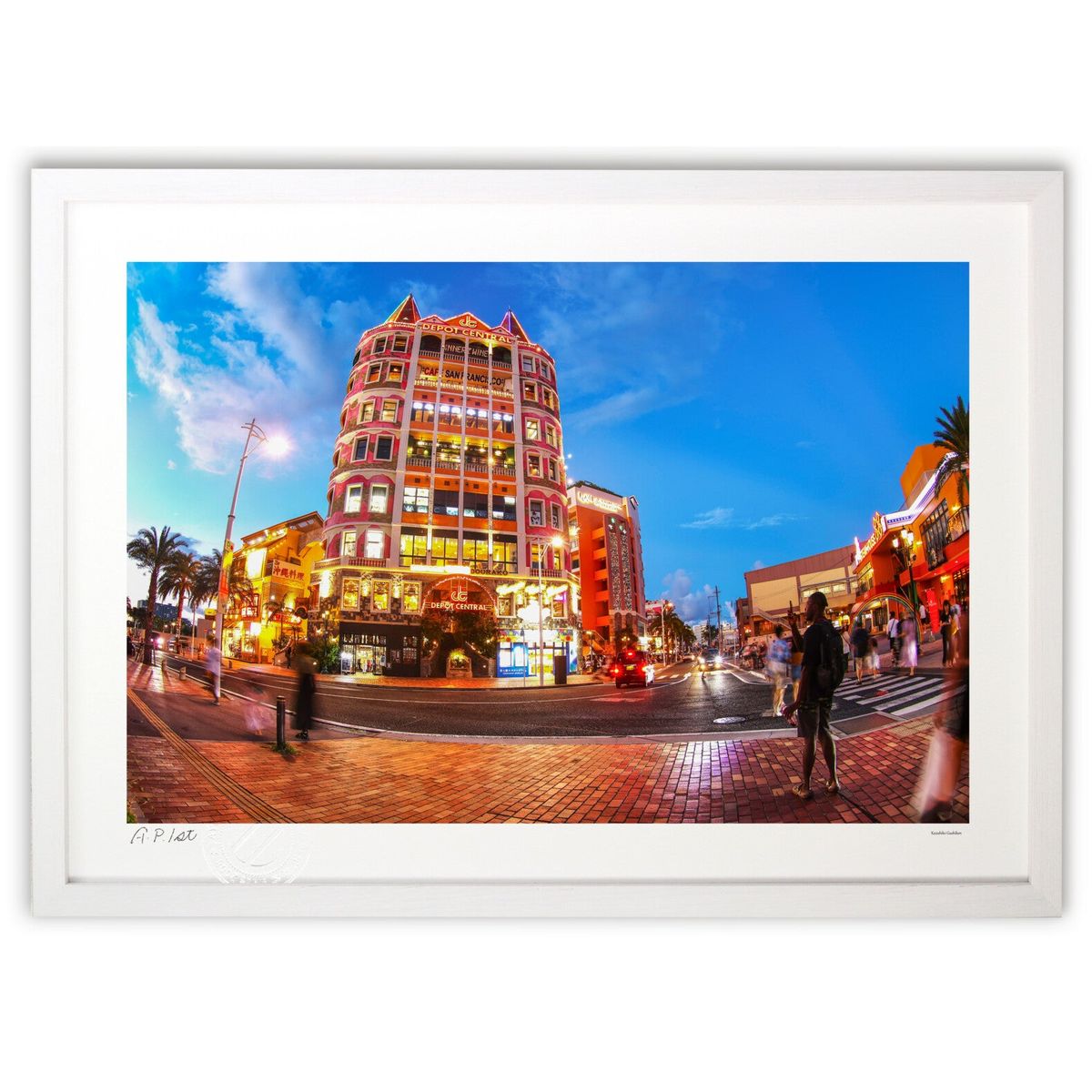 楽天市場】松尾典明『北欧の運河』水彩画 : 内田画廊