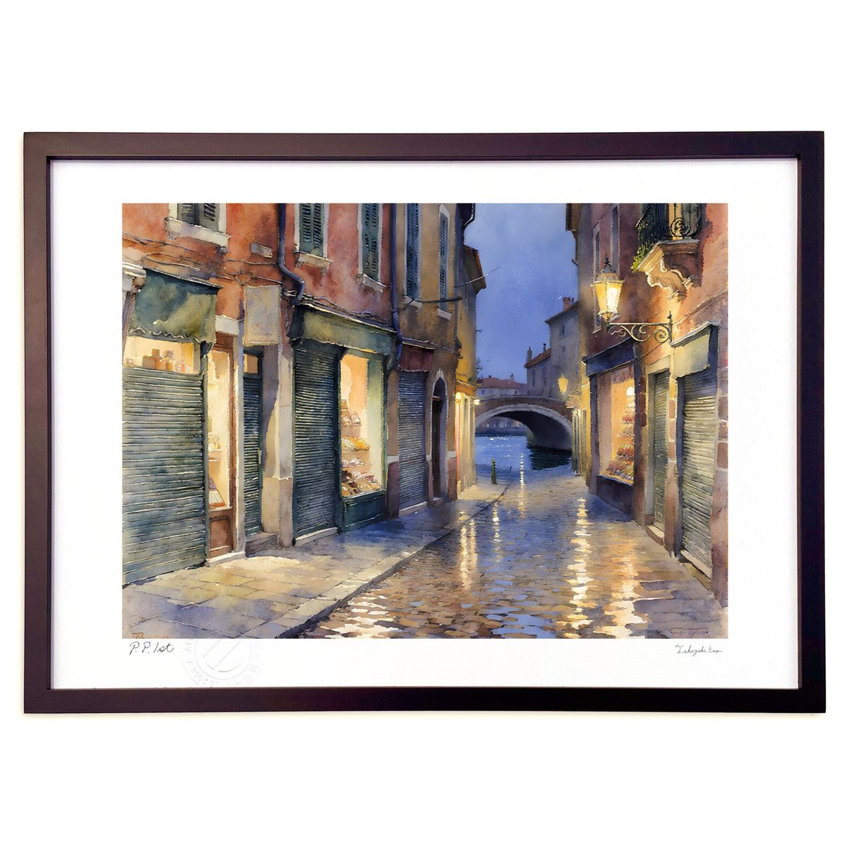 楽天市場】奥津 国道 絵画・アート(版画額装品)/べレムの日の出/海外の