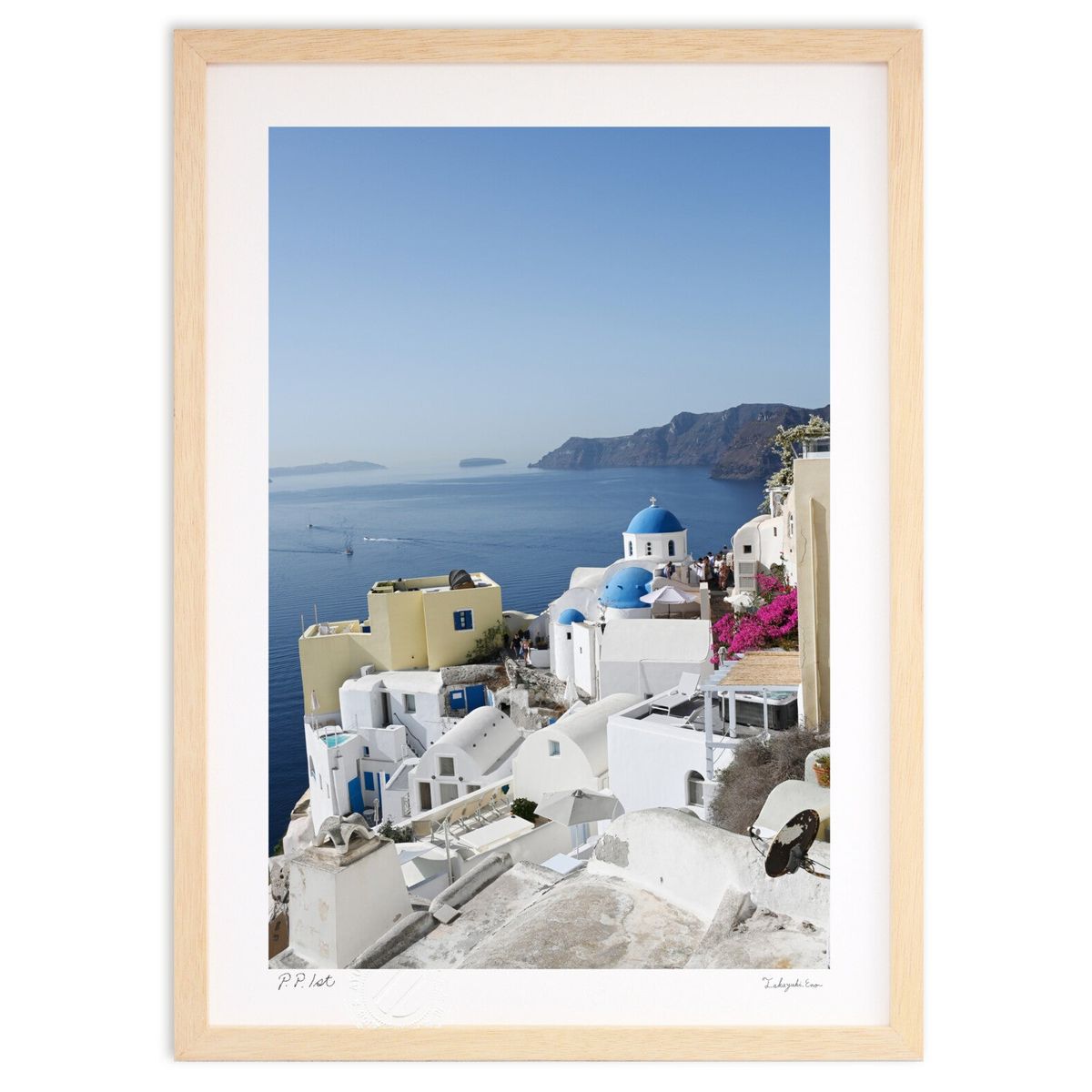 楽天市場】海 絵画 ミコノス島 ギリシャ 風景画 シルクスクリーン 版画