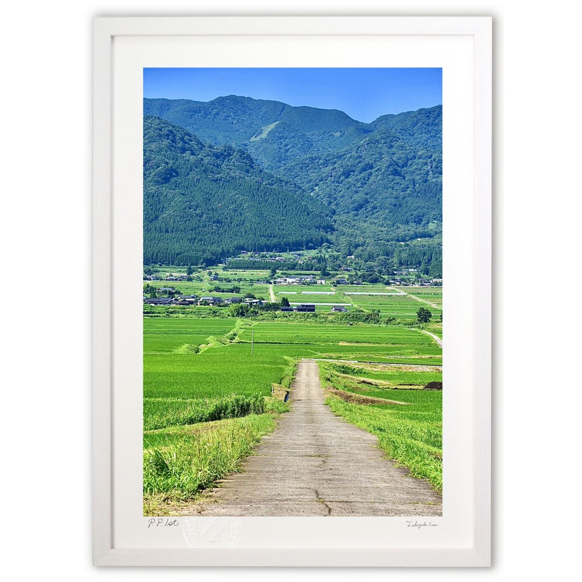 楽天市場】【スーパーSALE半額】アートフォト 絵画 壁掛け 田植えが