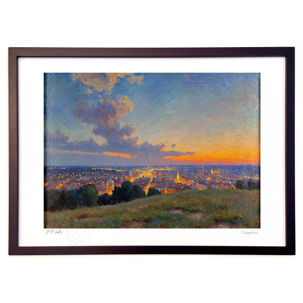 楽天市場】奥津 国道 絵画・アート(版画額装品)/べレムの日の出/海外の