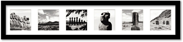 アートフレーム RAPA NUI（チリ）/MONO/インテリア 額入り 額装込 風景画 油絵 ポスター アート アートパネル リビング 玄関 プレゼント モダン アートフレーム 飾る Mサイズ おしゃれ 壁掛け 絵