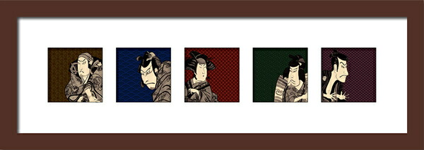 楽天市場】【スーパーセール限定価格】 アートパネル KABUKI 歌舞伎 5
