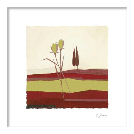 絵画 JONAS HORST CONCENTRATION IN RED II(コンセントレーション イン レッド2)/インテリア 額入り 額装込 風景画 油絵 ポスター アート アートパネル リビング 玄関 プレゼント モダン アートフレーム 飾る LLサイズ おしゃれ 壁掛け 絵｜絵画・壁飾り　風景専門店あゆわら