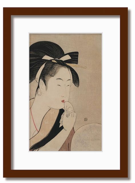 楽天市場】絵画 和楽シリーズ インテリアアート 喜多川 歌麿